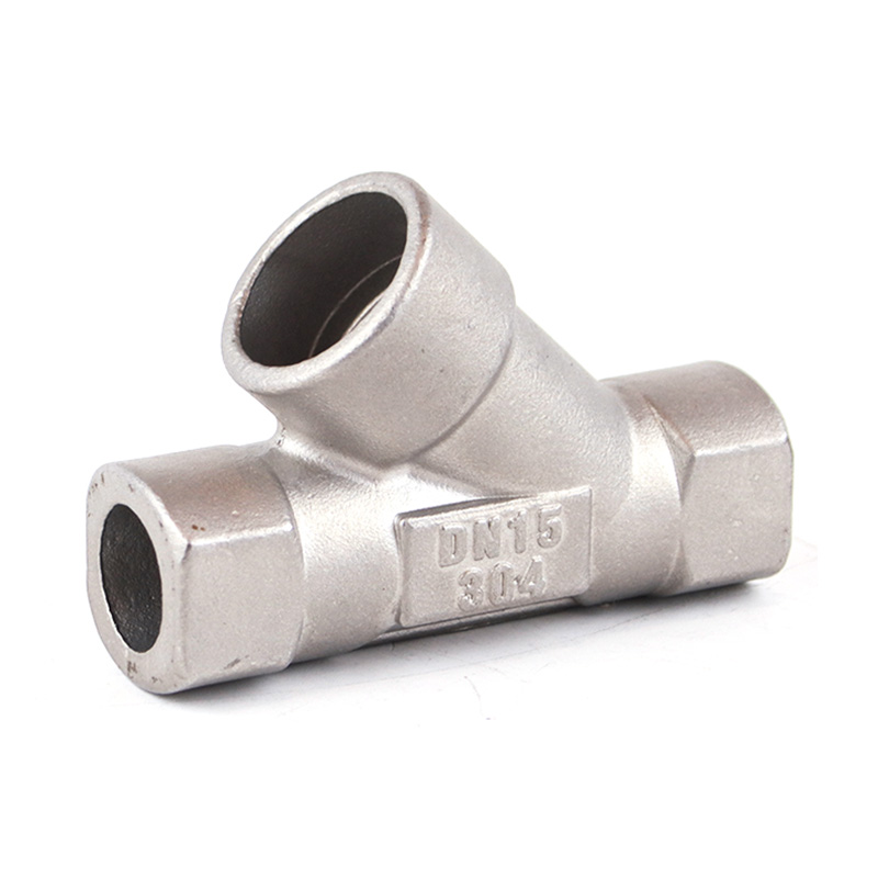 Lost Wachsguss y Stück -Rohr -Anpassung mit Sandstrahlen