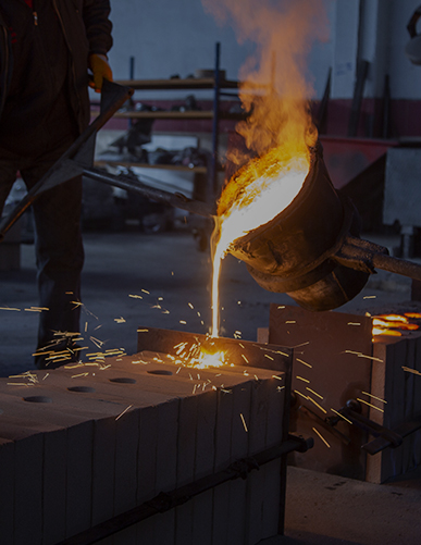 Der Prozess des Casting Hardware -Zubehörs.