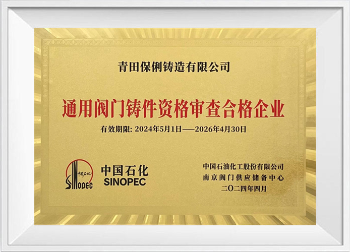 General Valve Casting Qualification Review Enterprises