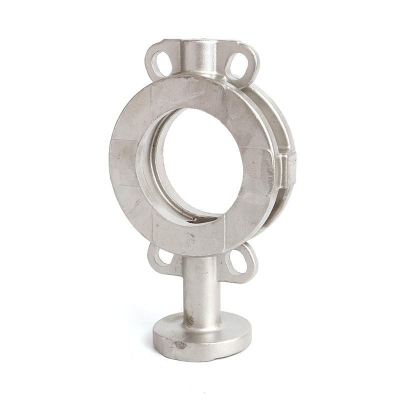 Industrielles Edelstahlkörperguss für manuelles Schmetterlingsventil